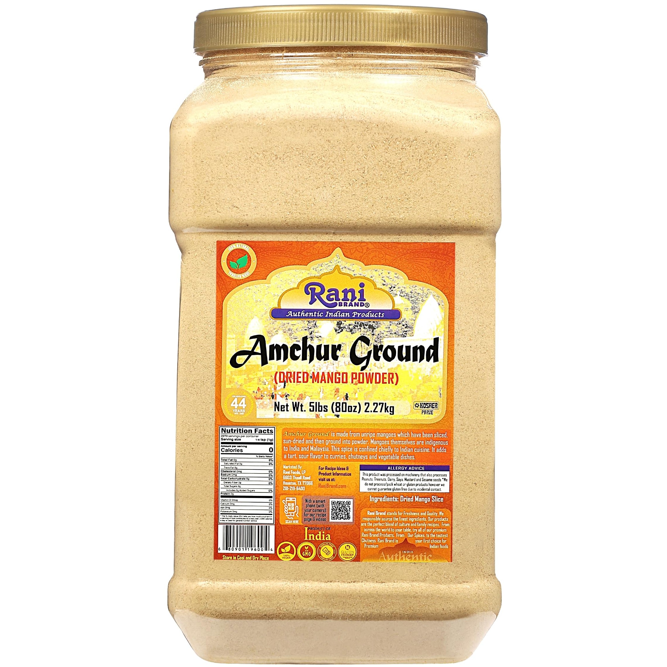 Rani Foods Amchur Ground 5 LBS