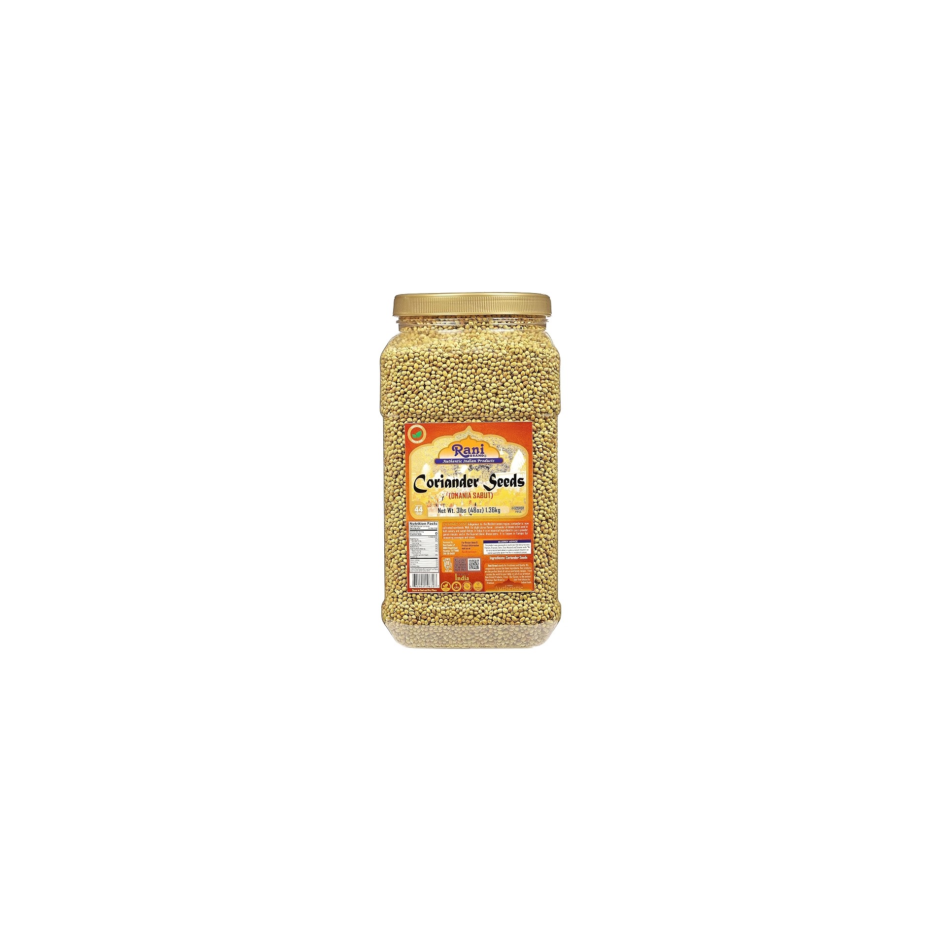 Rani Coriander Whole  3 LBS
