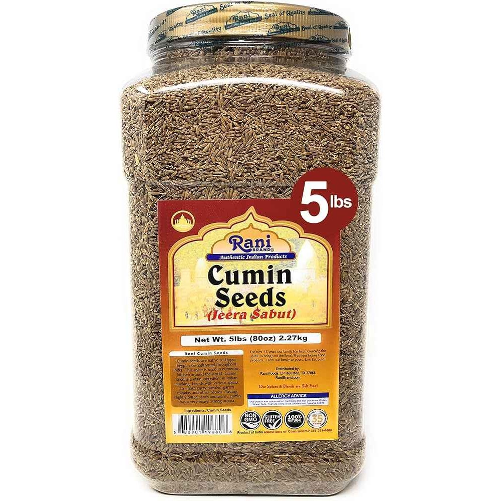Rani Cumin Seeds Jar 5 LBS
