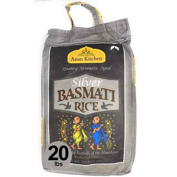 Asian Kitchen Silver Basmati 20 LBS