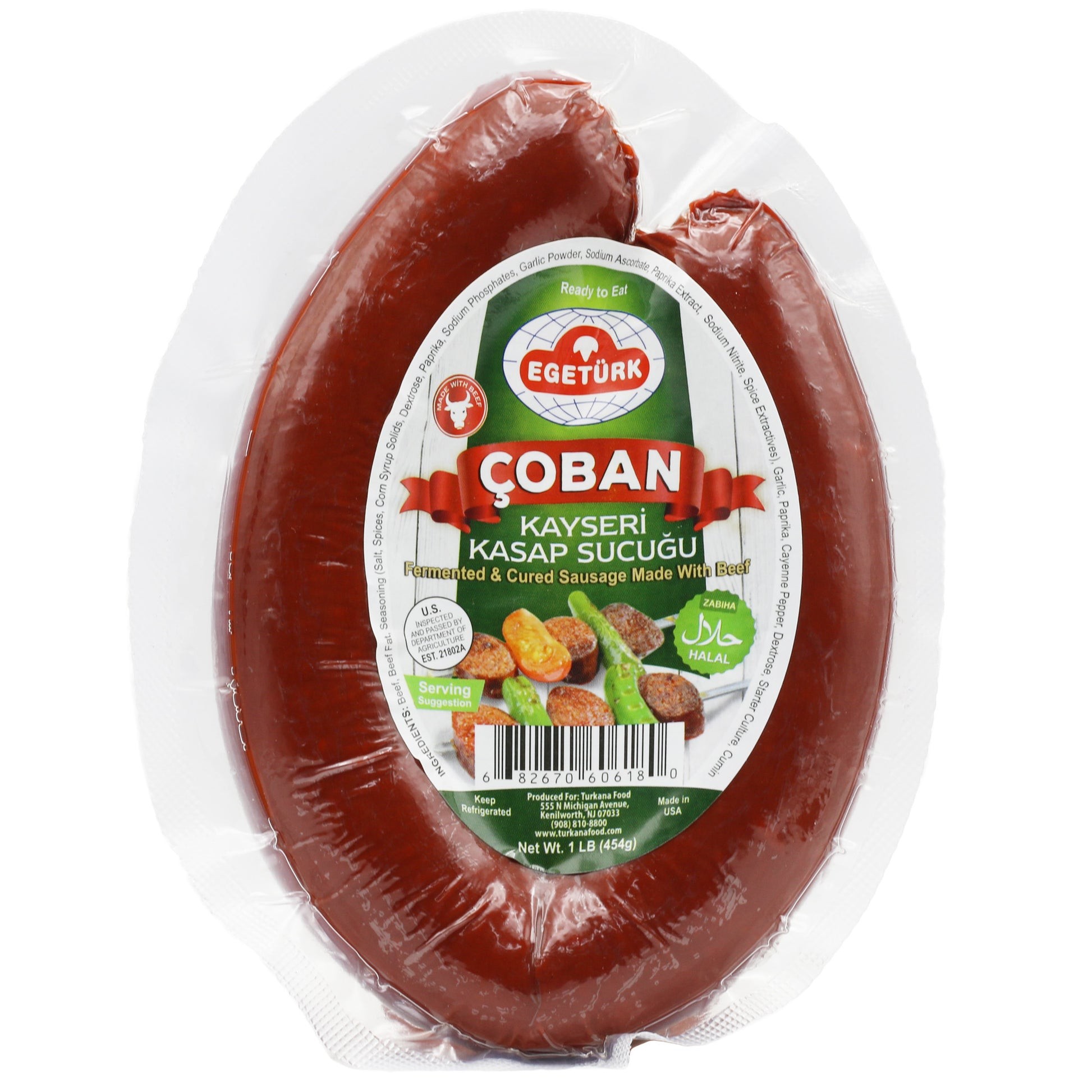 EGE TURK COBAN KAYSERI KASAP SUCUGU (BEEF) 1 LBS