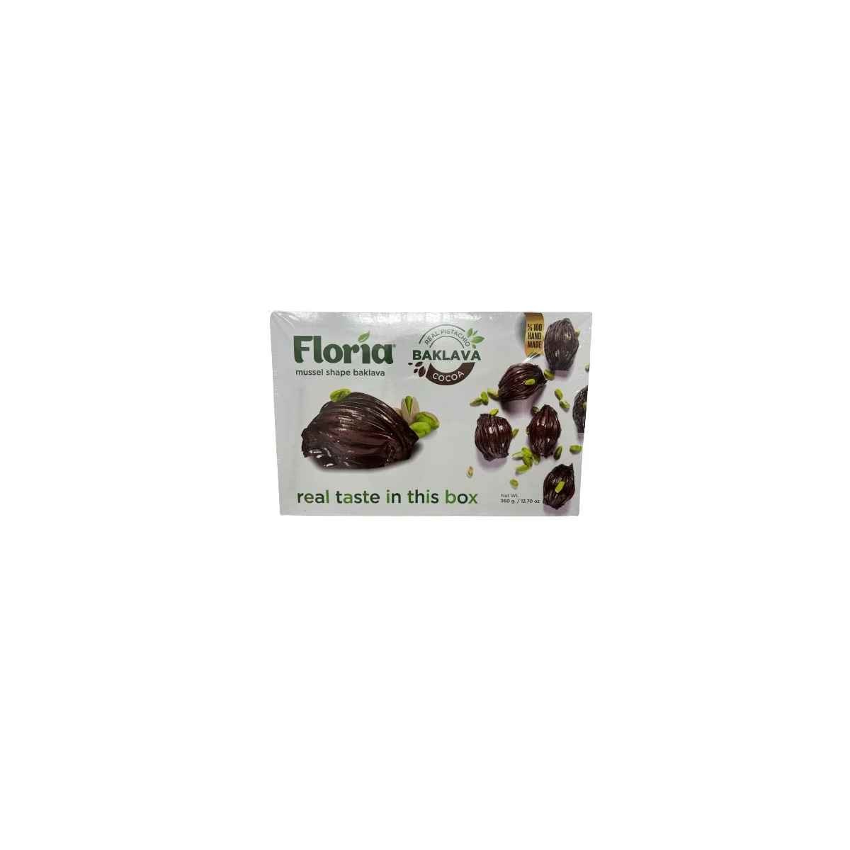 FLORIA BAKLAVA WITH PISTACHIO & COCOA 360 GM
