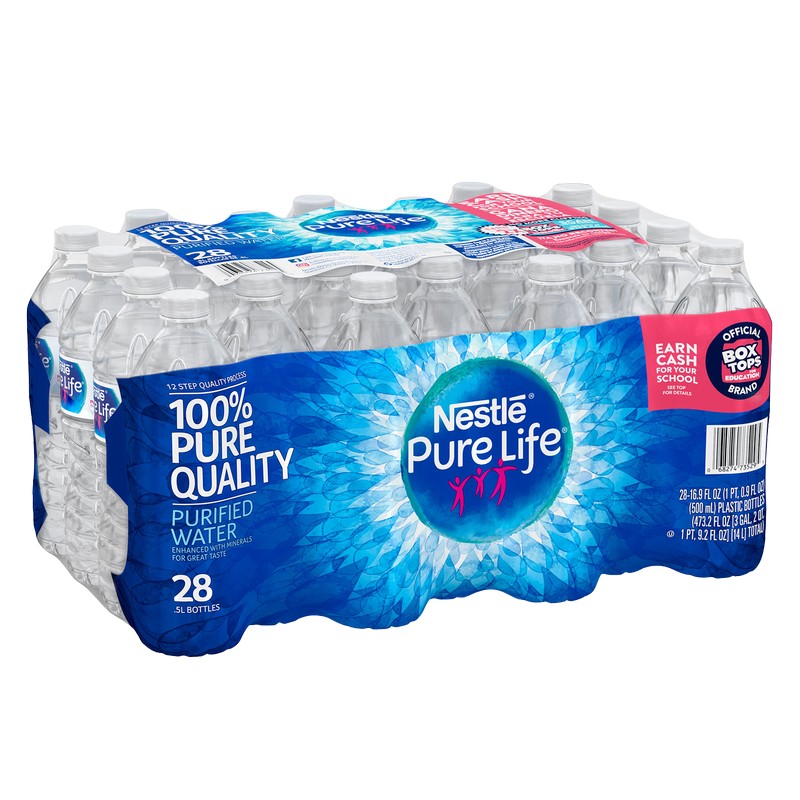 NESTLE PURE LIFE WATER .5L 28PK