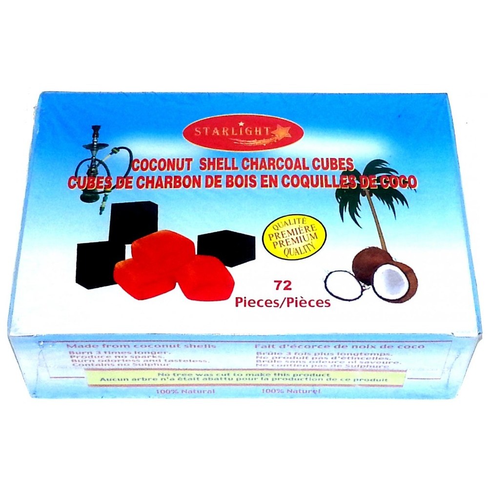STARLIGHT CHARCOAL 72 PCS
