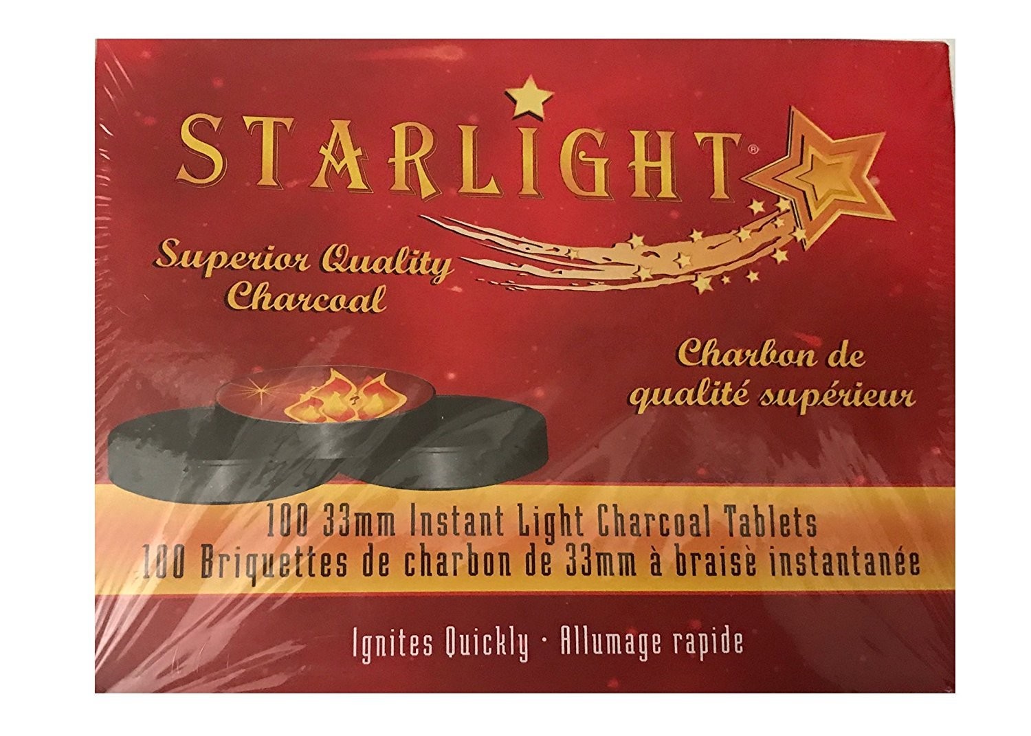 New Starlight Carbon Charcoal 1 Each