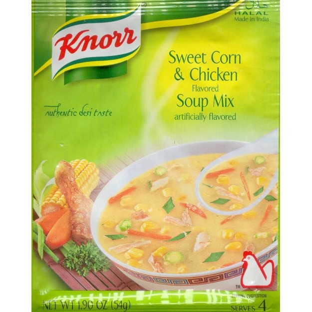 KNORR SWEET CORN & CHKN SOUP 54 GM