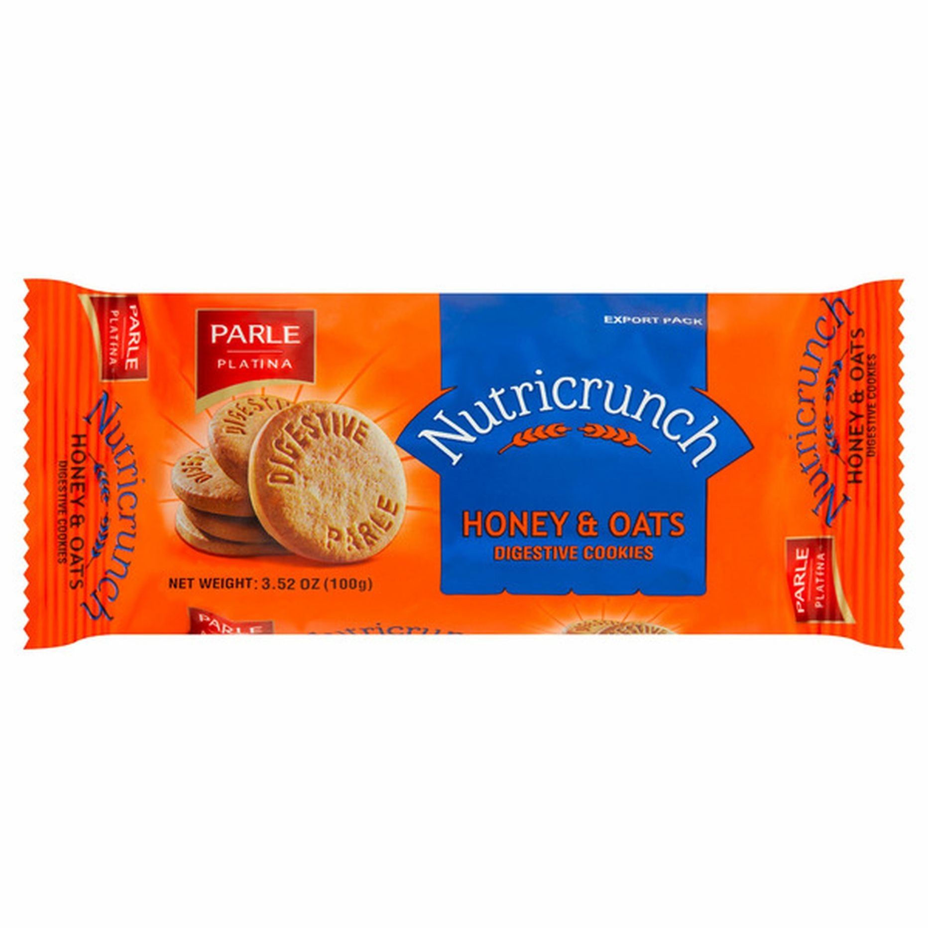 PARLE NUTRICRUNCH HONEY & OATS DIGESTIVE 100 GM