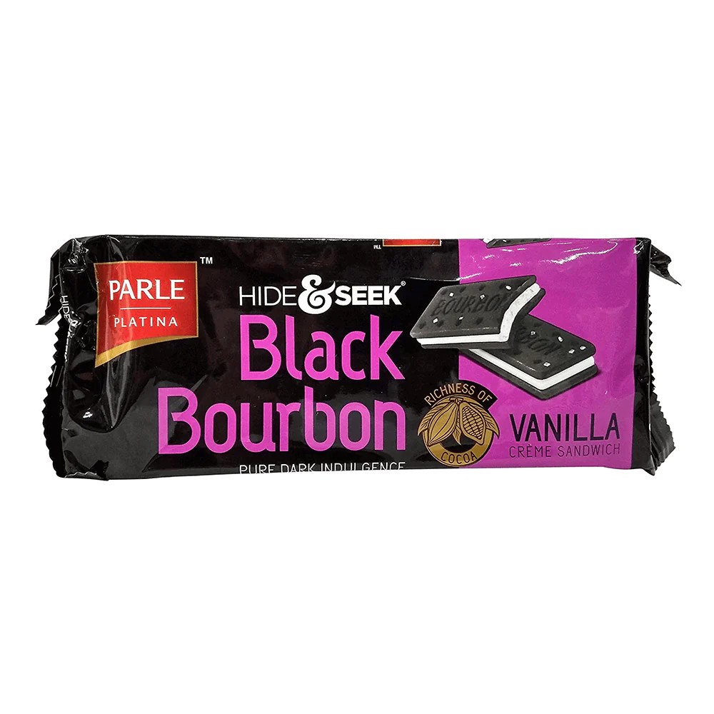 Hide & Seek Black Bourbon Vanilla 100 GM
