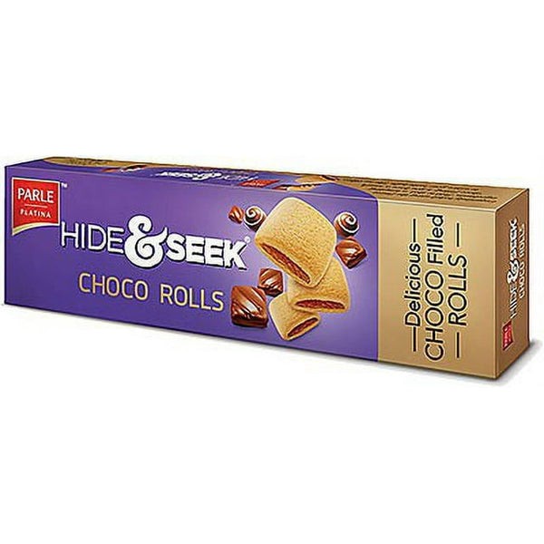 PARLE HIDE & SEEK CHOCO ROLLS 125 GM