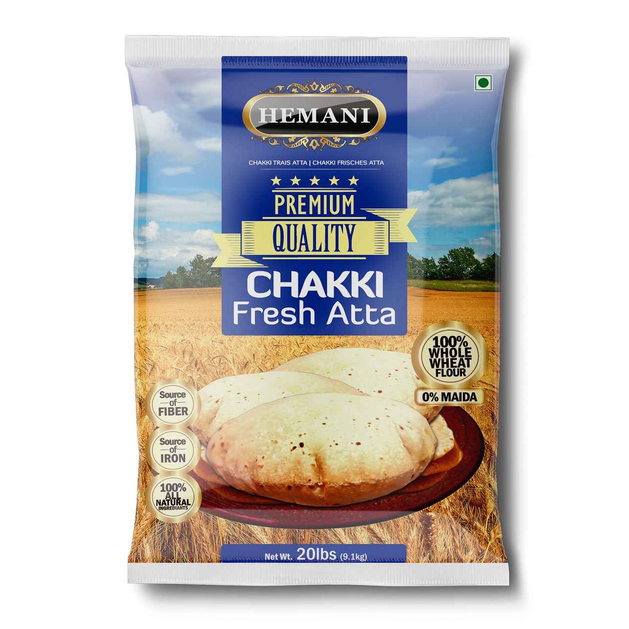 Hemani Chakki Atta 20 LBS