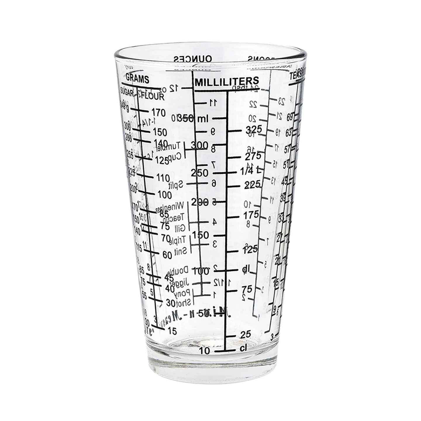 MIX N MEASURE BLACK MEASURING GLASS CUP 1 Each