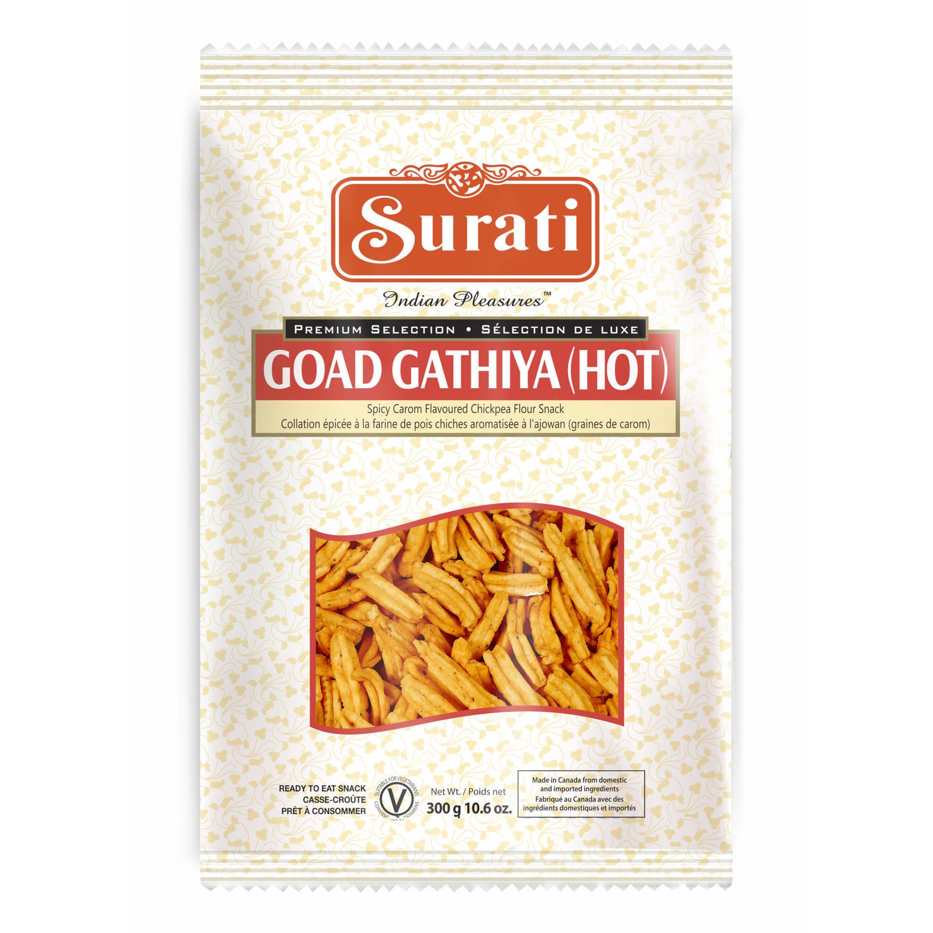 Surati Goad Gathiya Hot 300 GM
