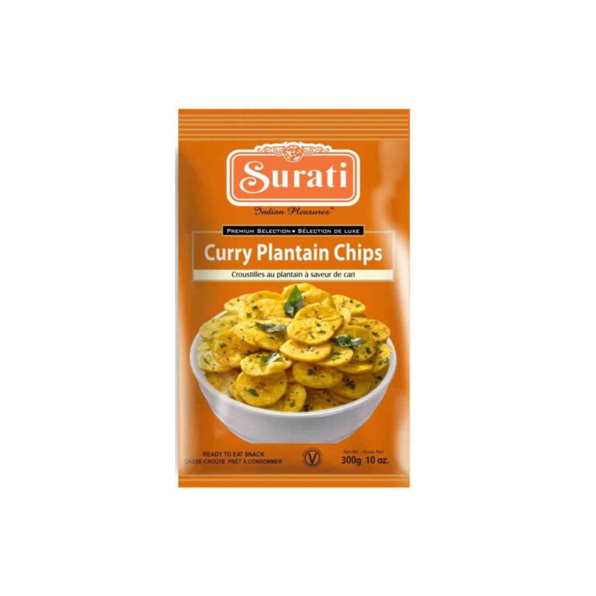 Surati Curry Plantain Chips 300 GM