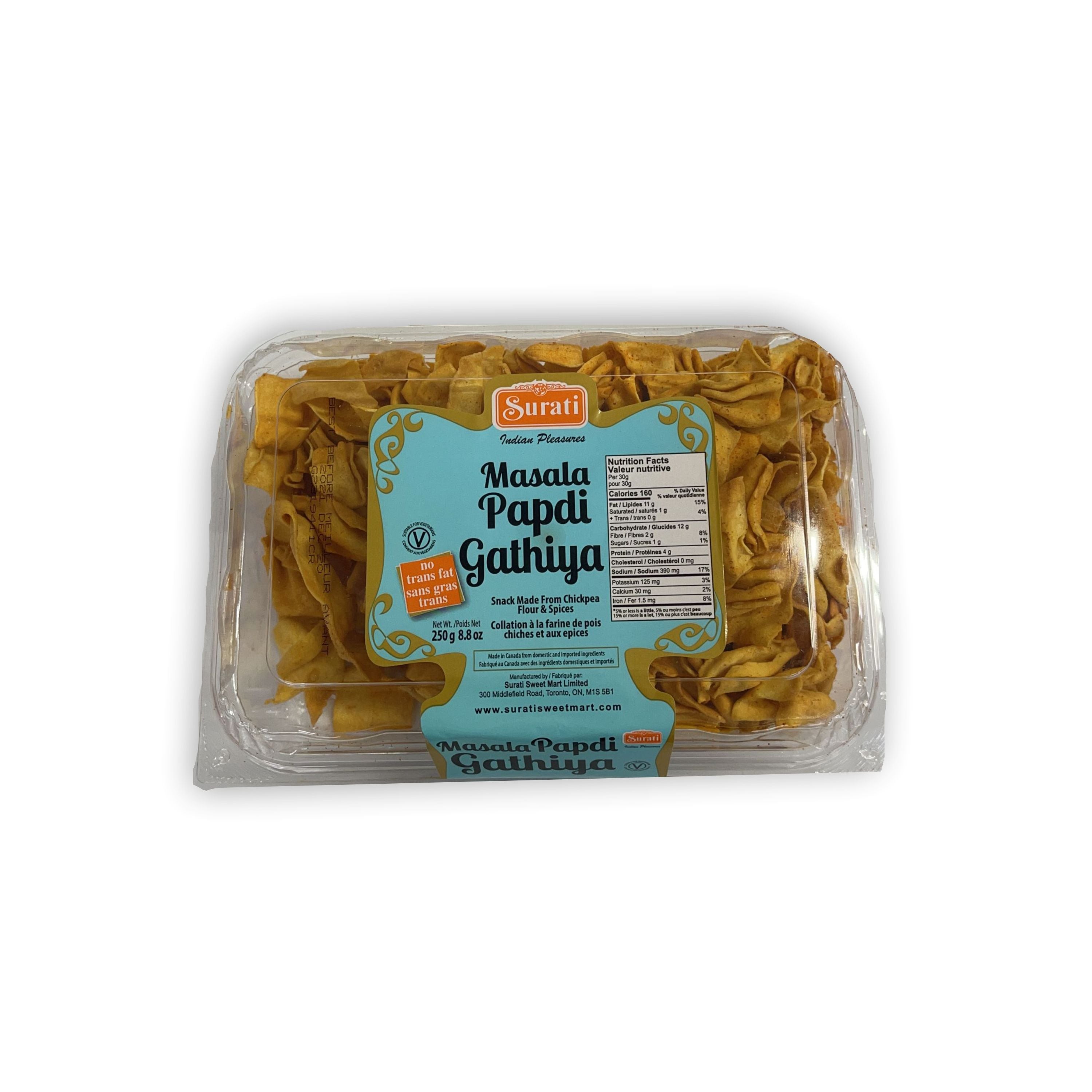 SURATI MASALA PAPDI GATHIYA 250 GM