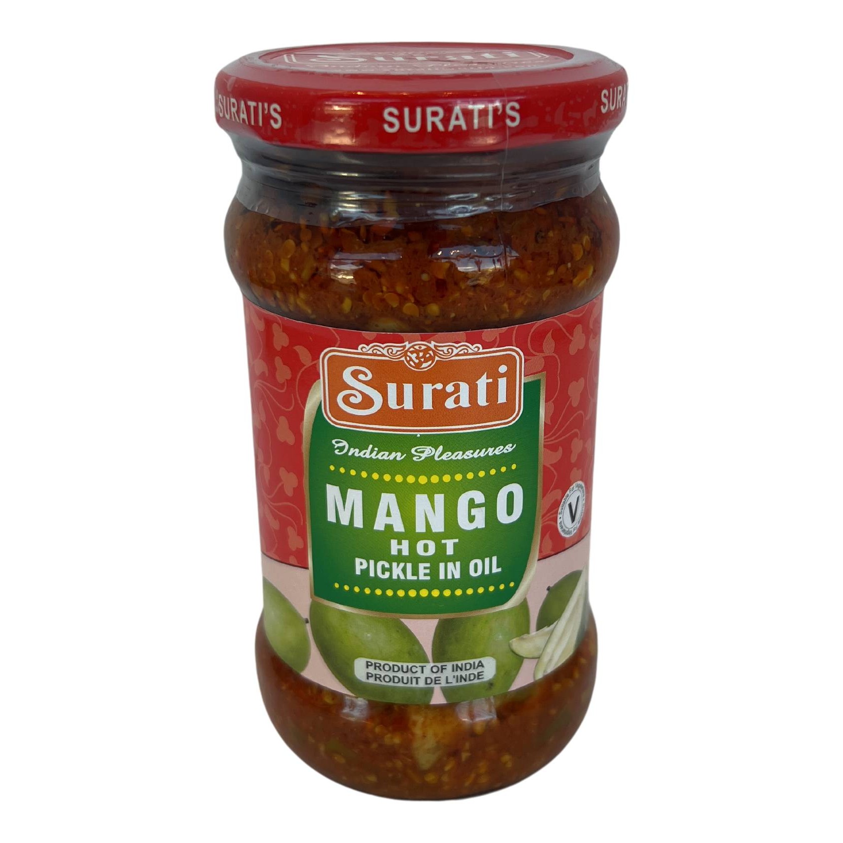 Surati Mango Hot Pickle 10 OZ