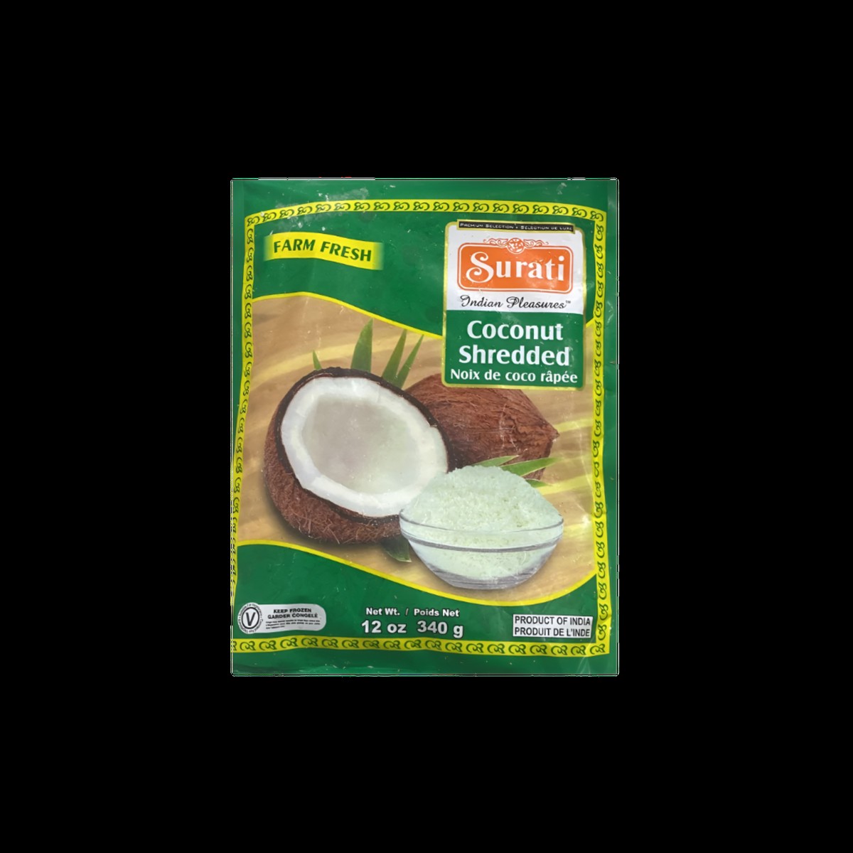 SURATI COCONUT SHREDDED 340 GM