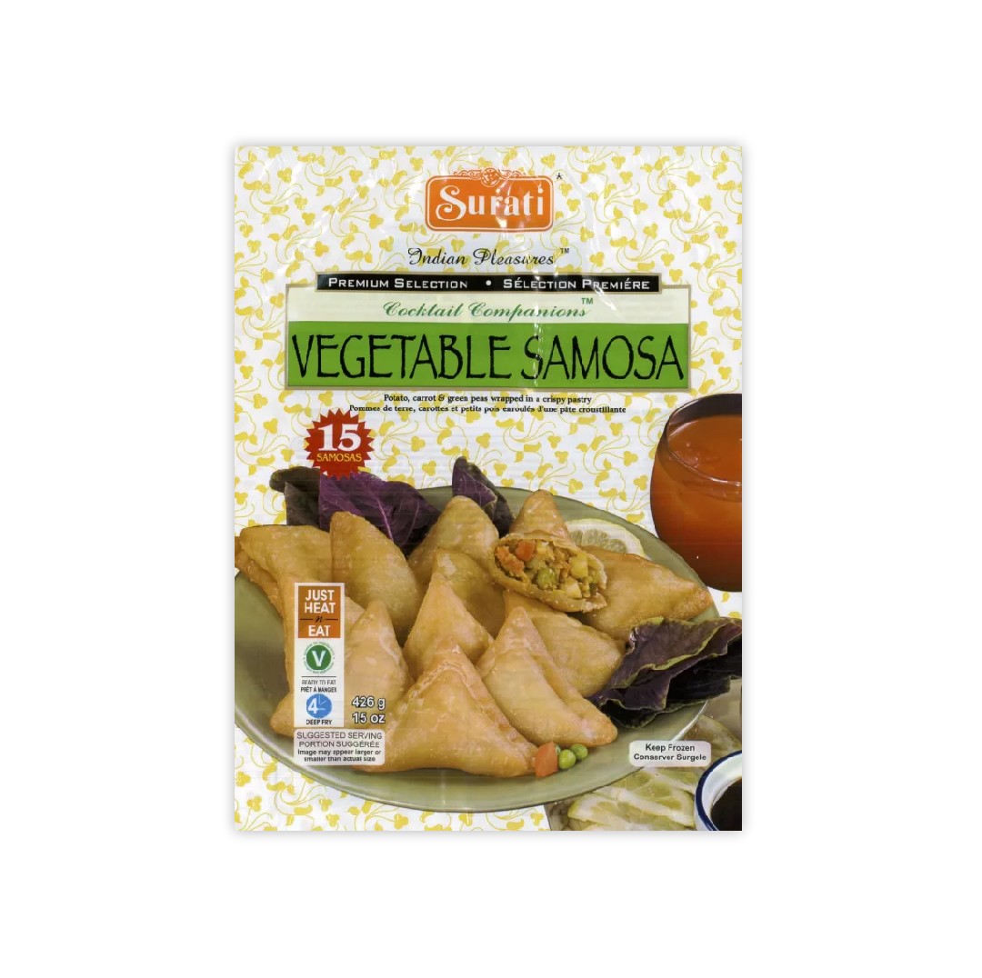 SURATI VEGETABLE SAMOSA 15 OZ