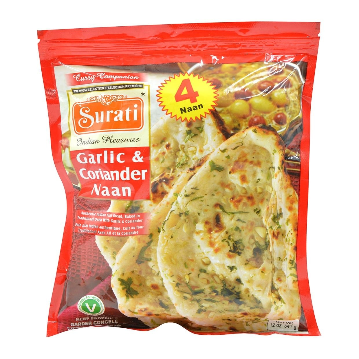 SURATI GARLIC & CORIANDER NAAN 341 GM