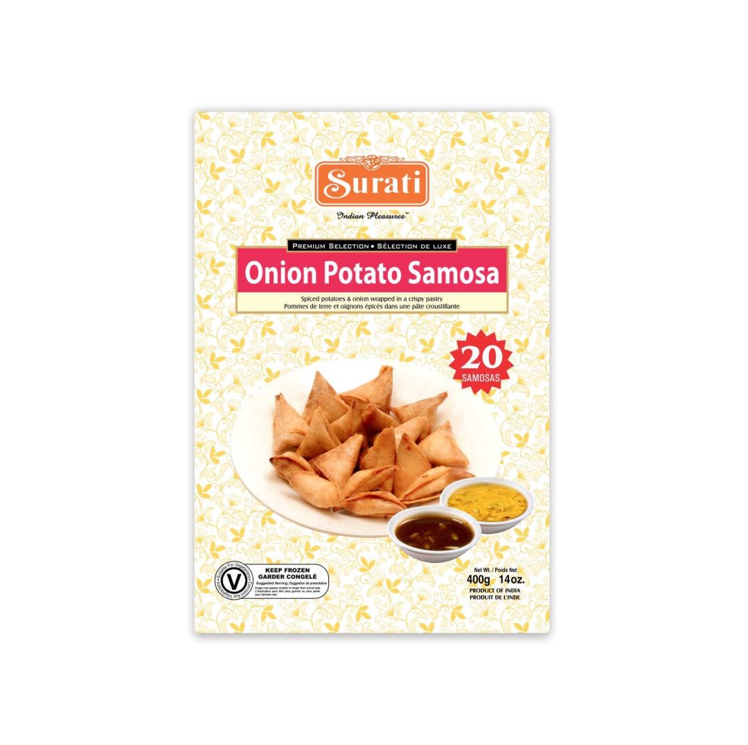 SURATI ONION POTATO SAMOSA 400 GM