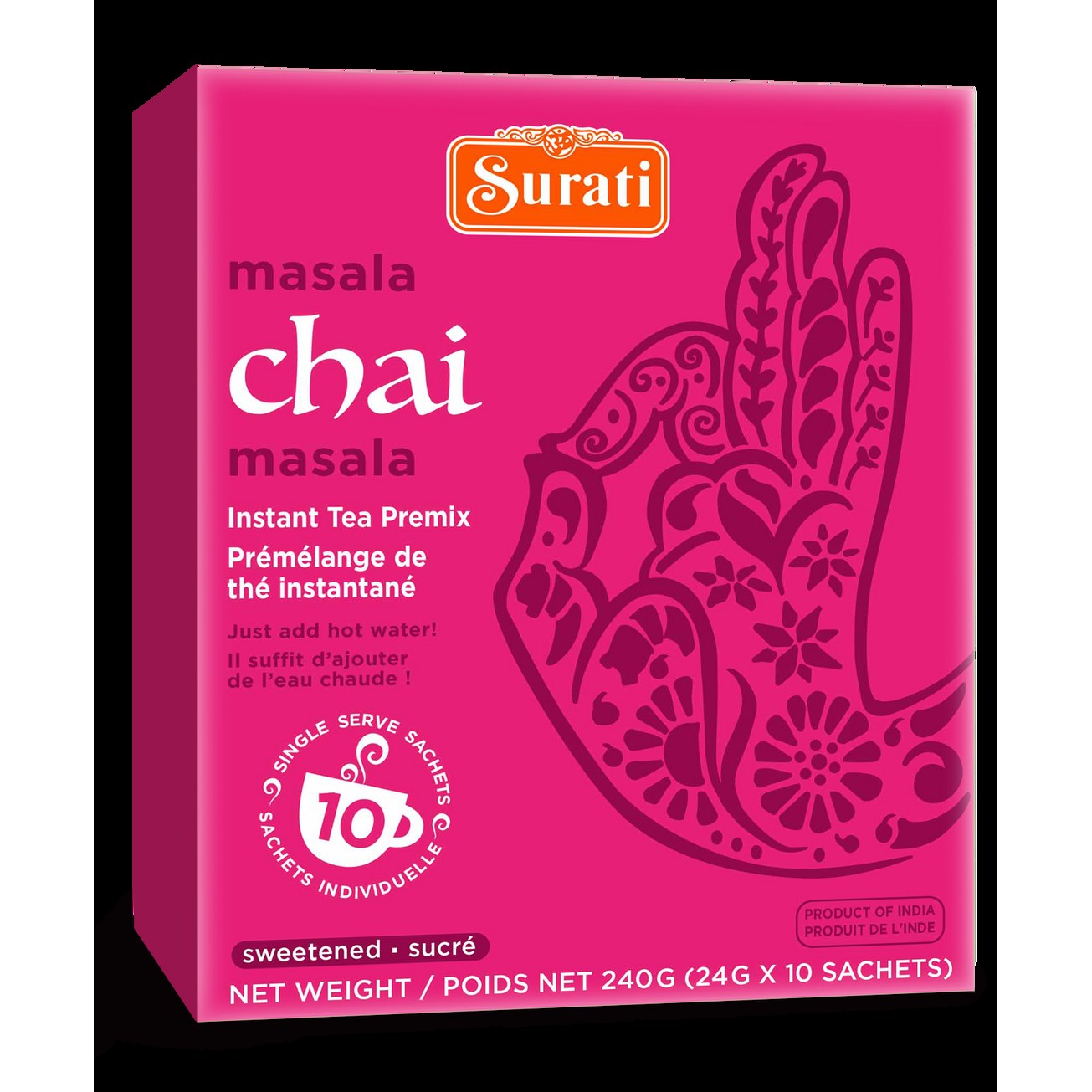 SURATI MASALA CHAI MASALA 240 GM