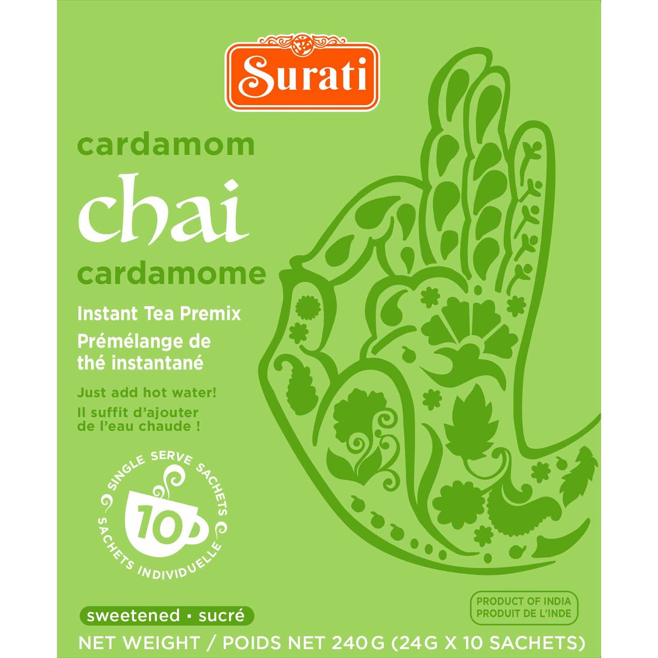SURATI CARDAMOM CHAI 240 GM