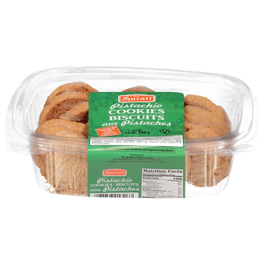 Surati Pistachio Cookie 12 OZ