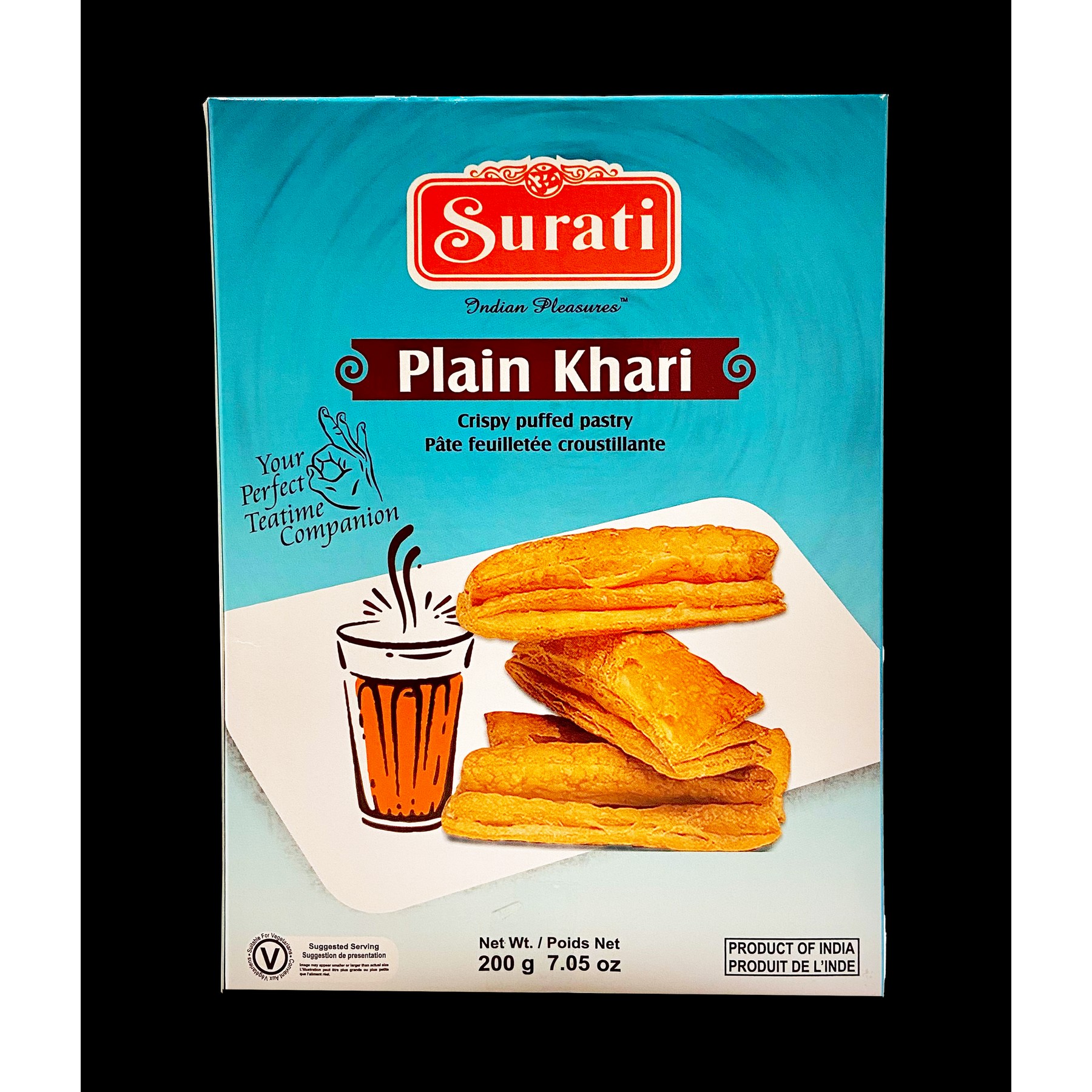 Surati Plain Khari 200 GM