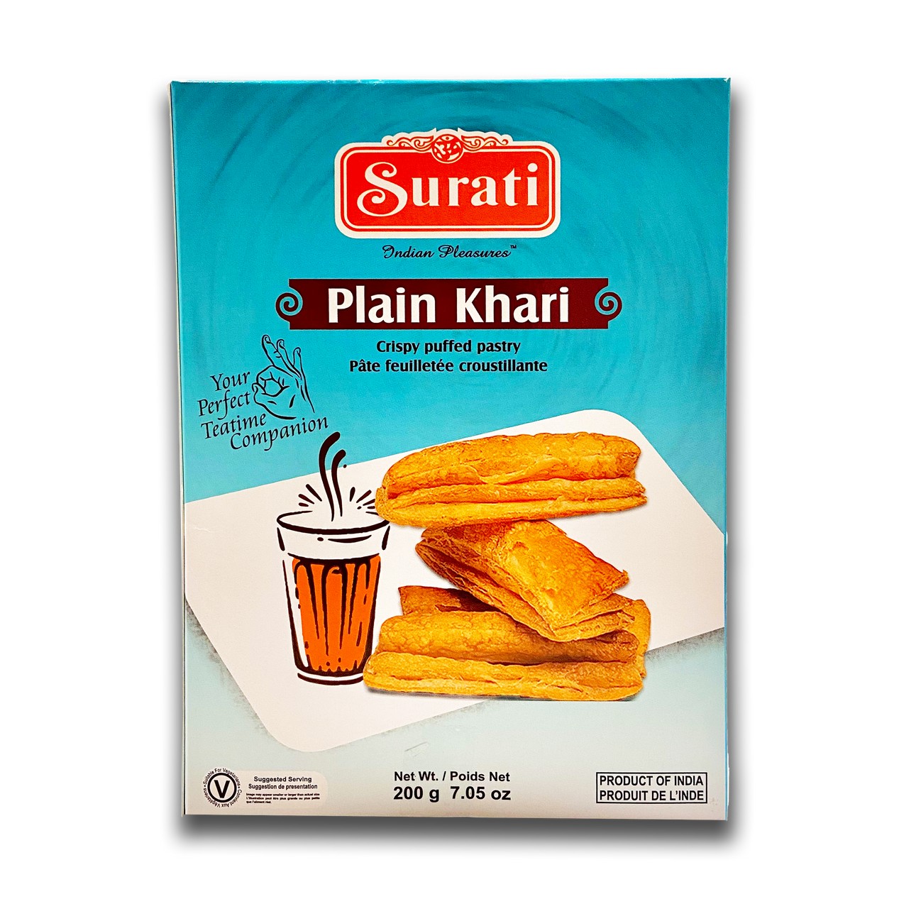 Surati Plain Khari 200 GM