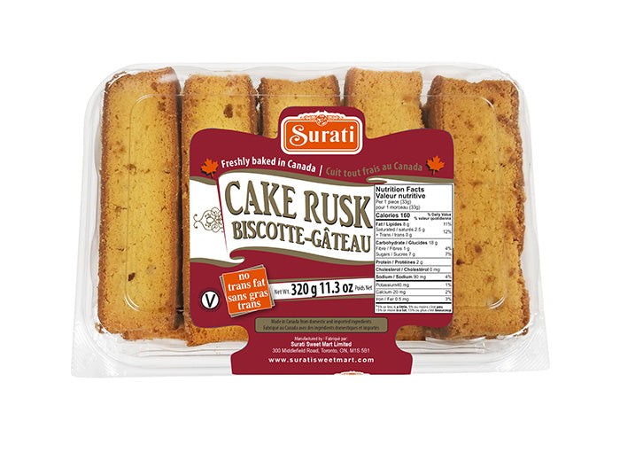 Surati Cake Rusk 320 GM