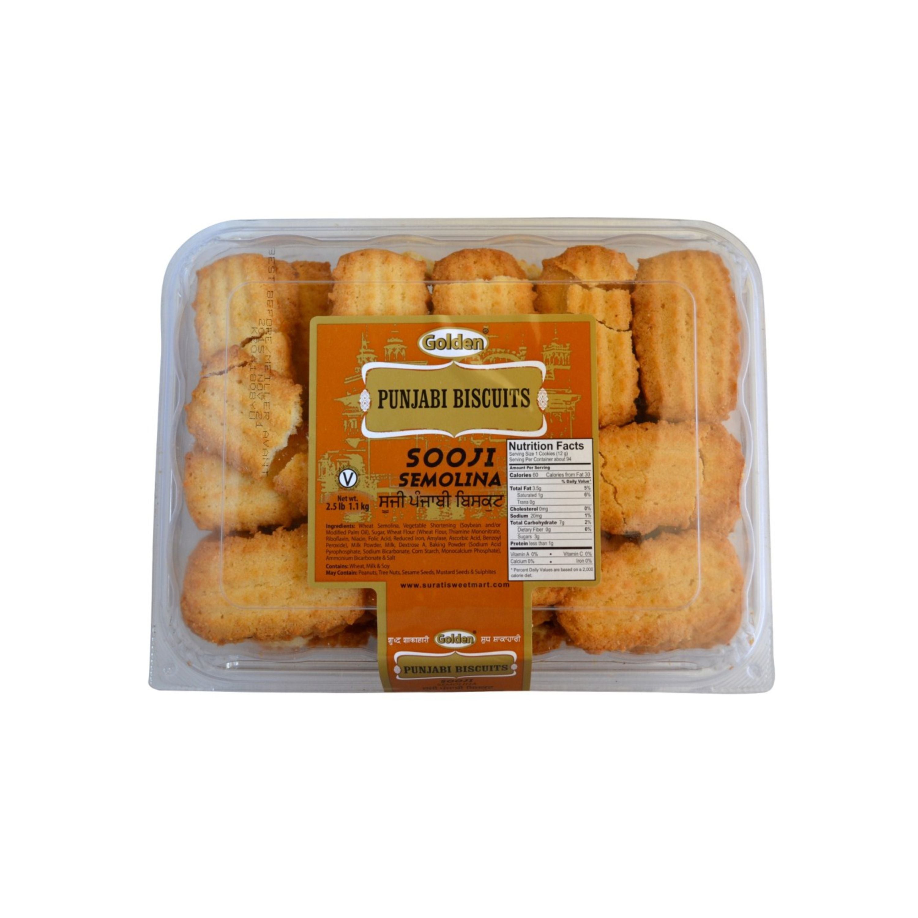 Golden Panjabi Biscuits 2.5 LBS