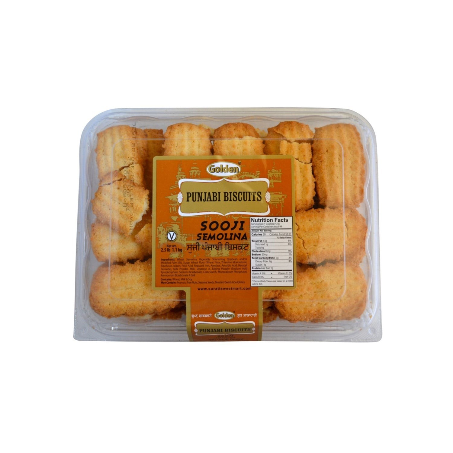 Golden Sooji Biscuits 24 OZ