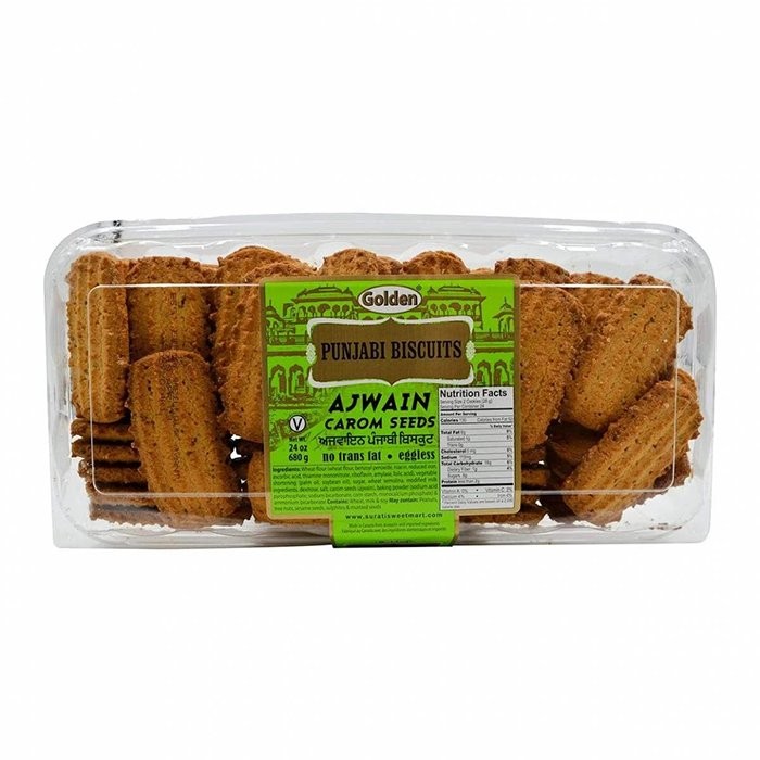 Golden Ajwain Biscuits 680 GM