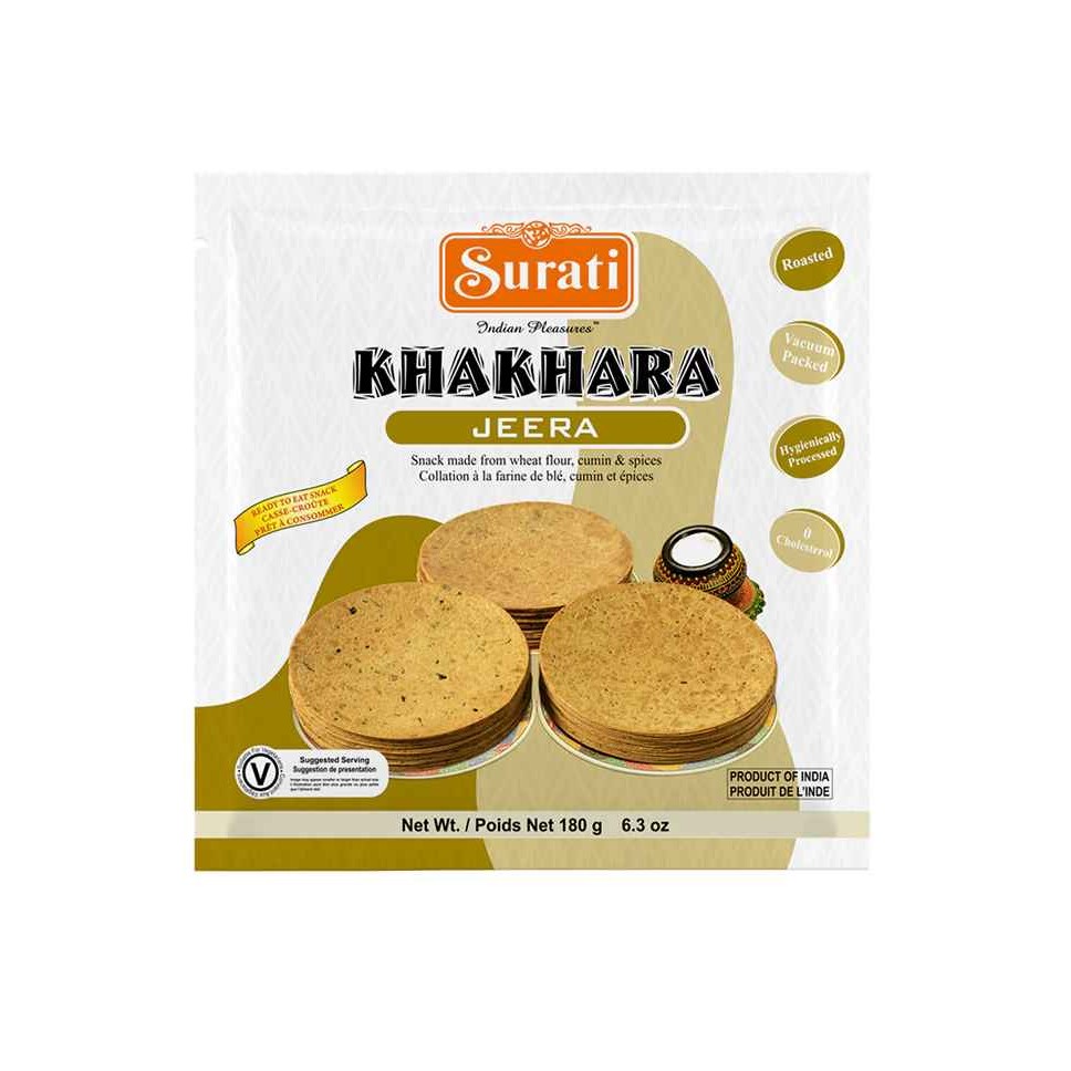 Surati Khakhara Jeera 180 GM