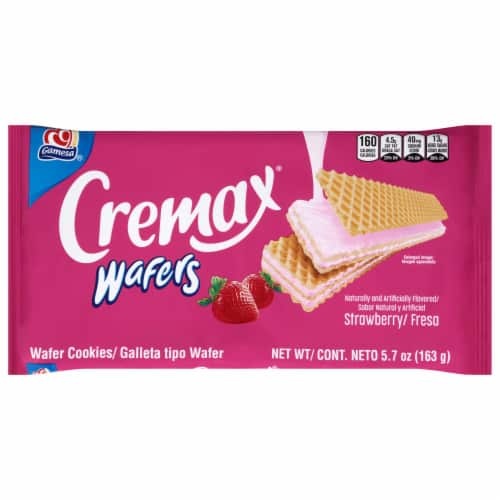 Cremax Strawberry Wafers 5.7 OZ