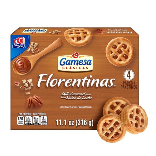 FLORENTINAS DULCE DE LECHE               11.1 OZ