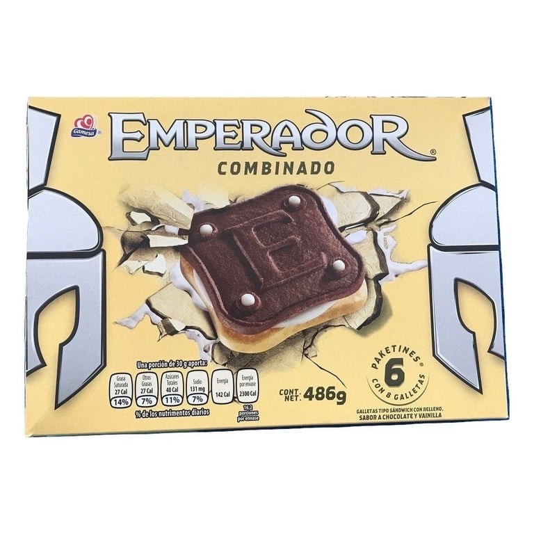 Gamesa Emperador Combinado Cookies 14.34 OZ