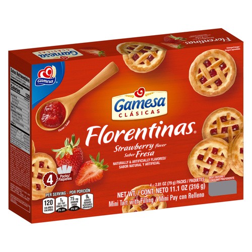 FLORENTINAS STRAWBERRY                   11.1 OZ