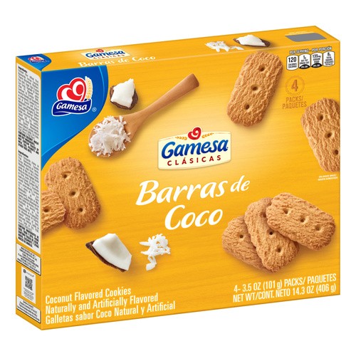 BARRA  DE COCO COOKIES                   14.3 OZ
