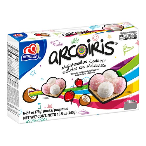 ARCOIRS COOKIES                          15.5 OZ