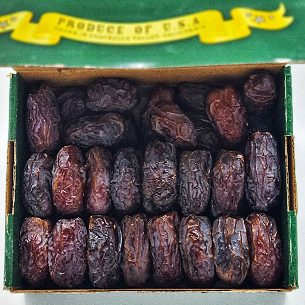 MEDJOOL DATES AZIZ FARMS 1 LBS