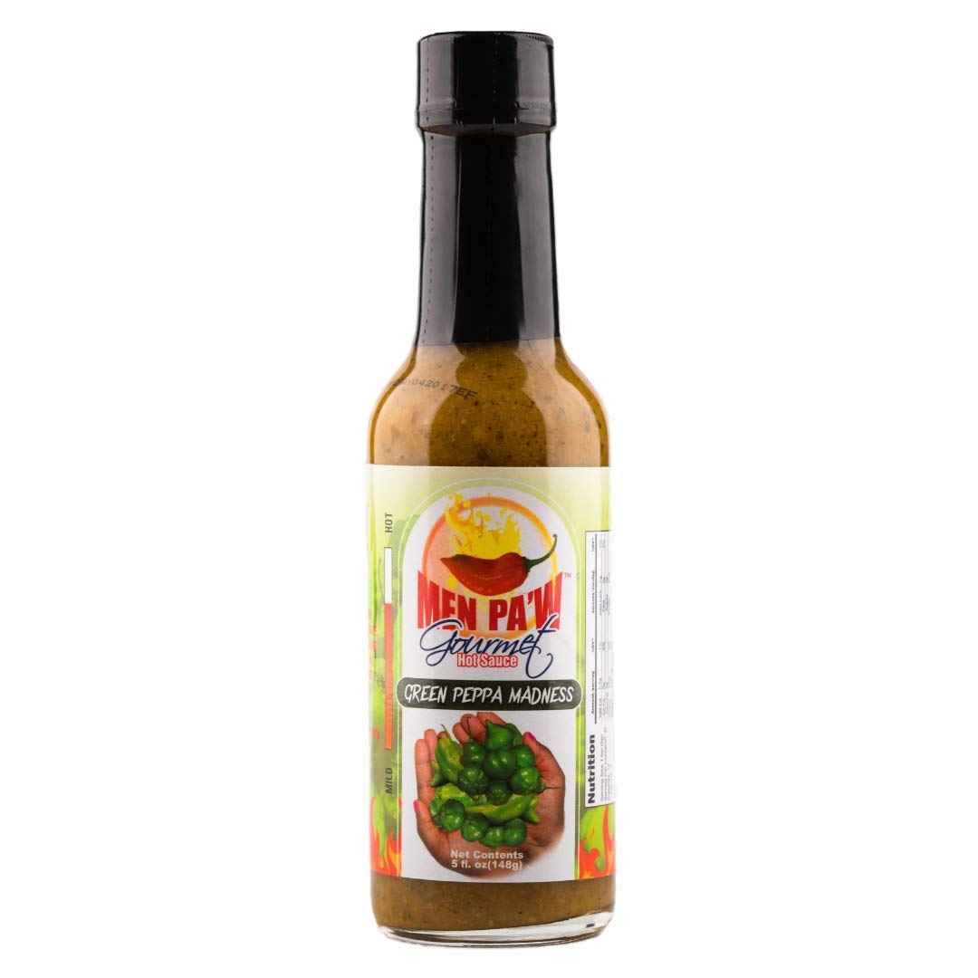 MENPAW GREEN PEPPA MADNESS HOT SAUCE 0.31 Lbs