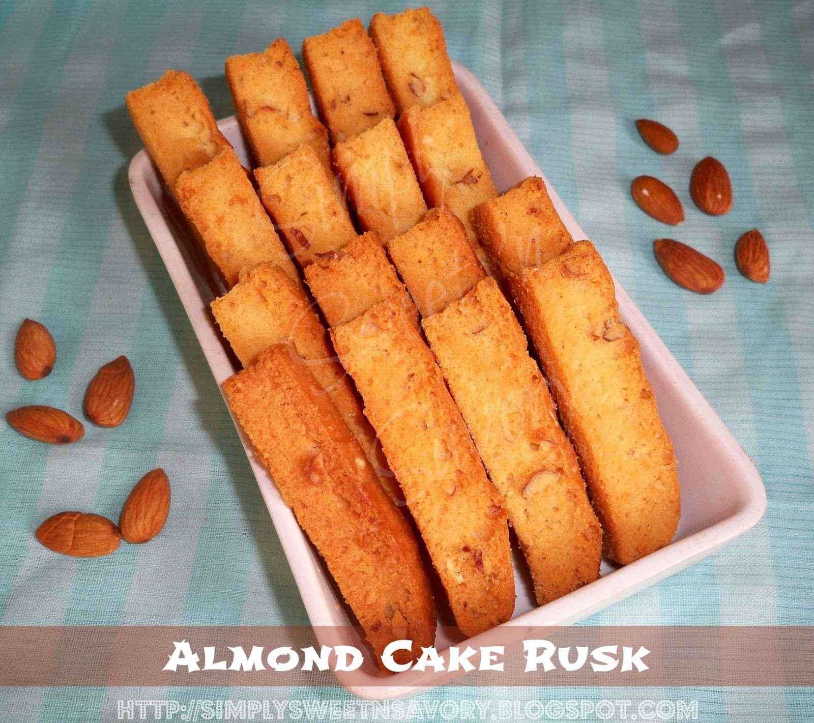 Krunch Almond Cake Rusk 750 GM
