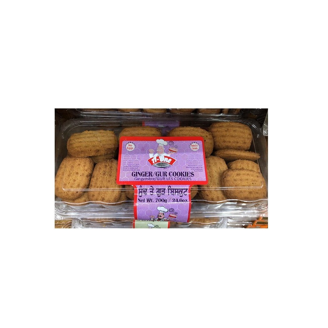 A ONE GINGER GUR COOKIES 700 GM