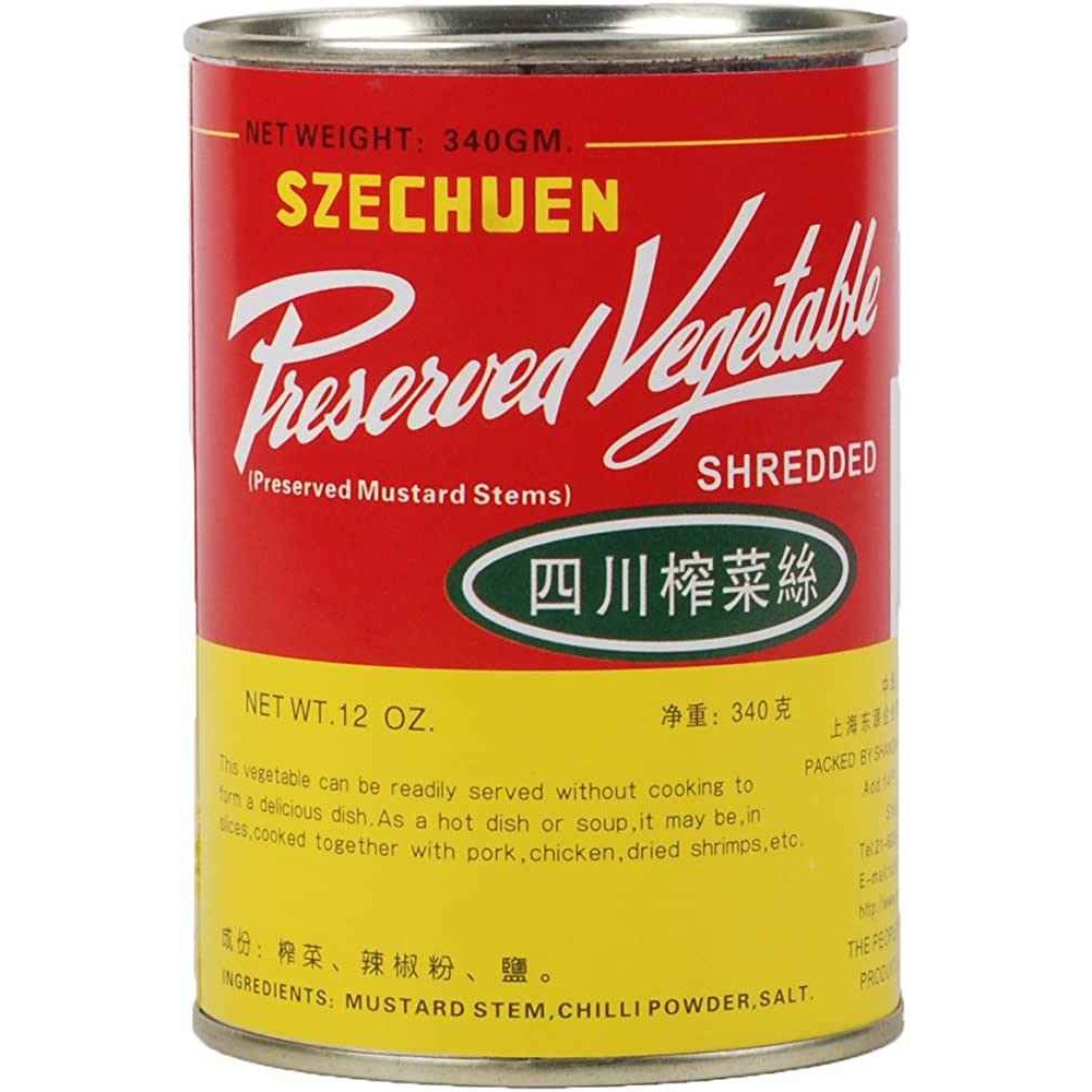 SZECHUEN PRESERVED VEGETABLE WHOLE 0.75 Lbs
