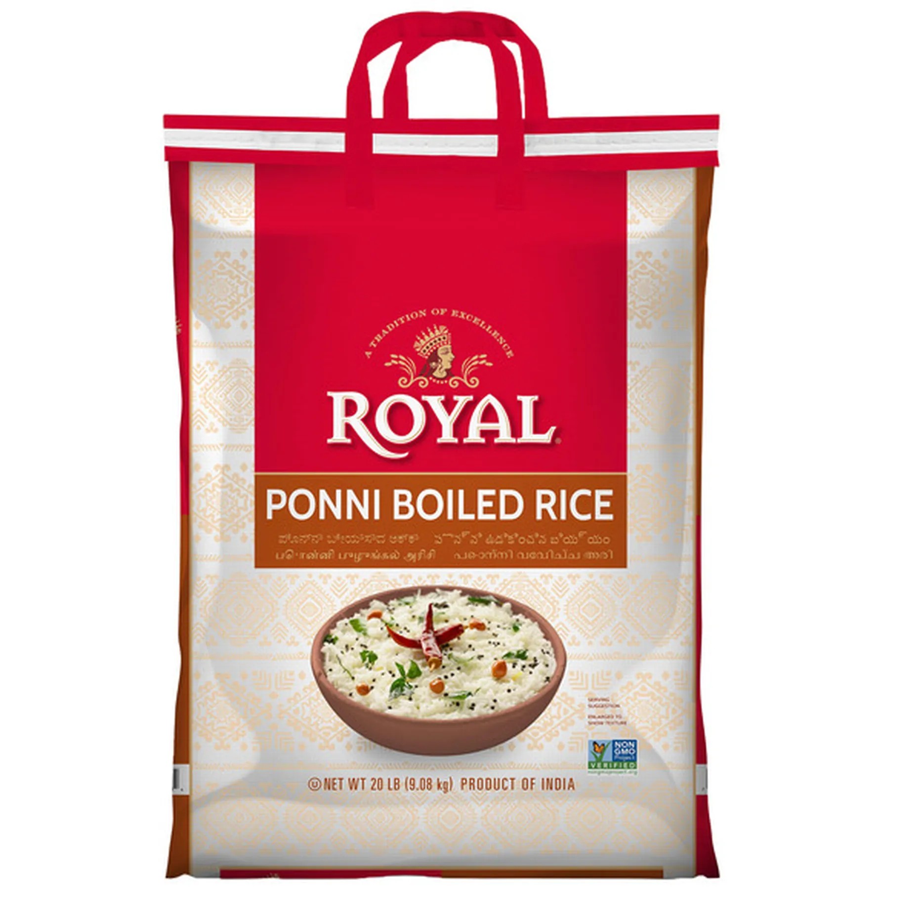 INDIA GAPONNI BOILED RICE 20 LBS