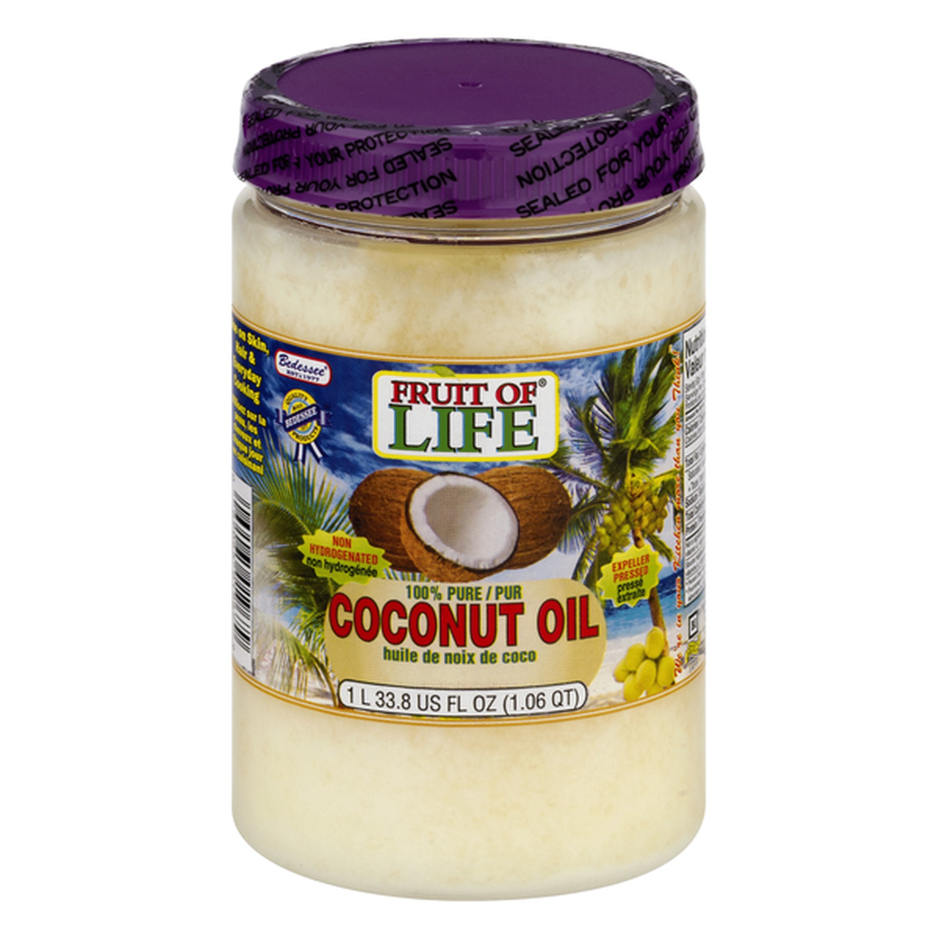 FRUIT OF LIFE COCONUT OIL 1 LTR