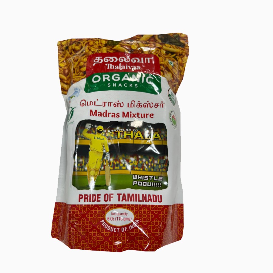 Thalaivaa Organic Madras Mixture 170 GM