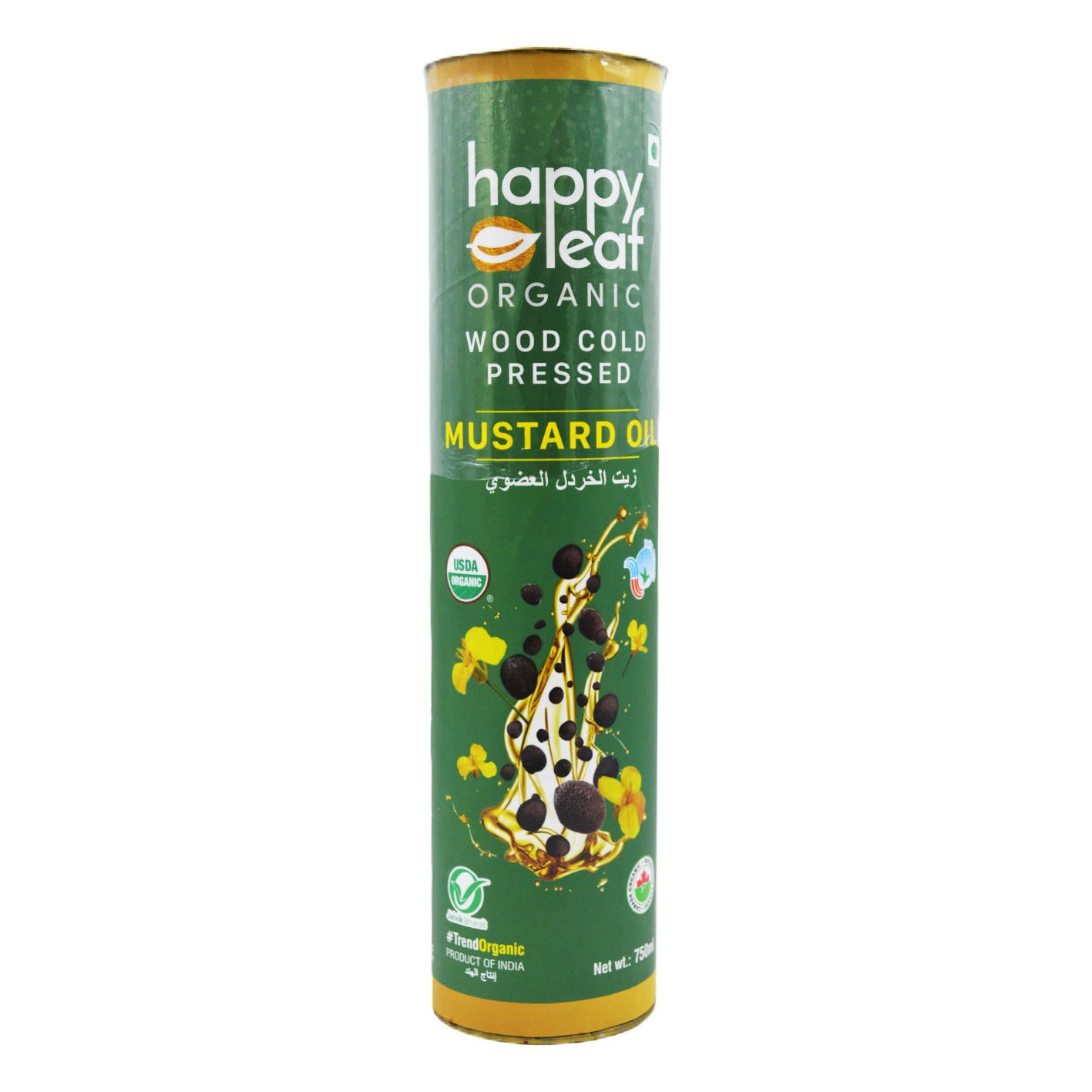 Happy Organic Mustard Oil 740 ML