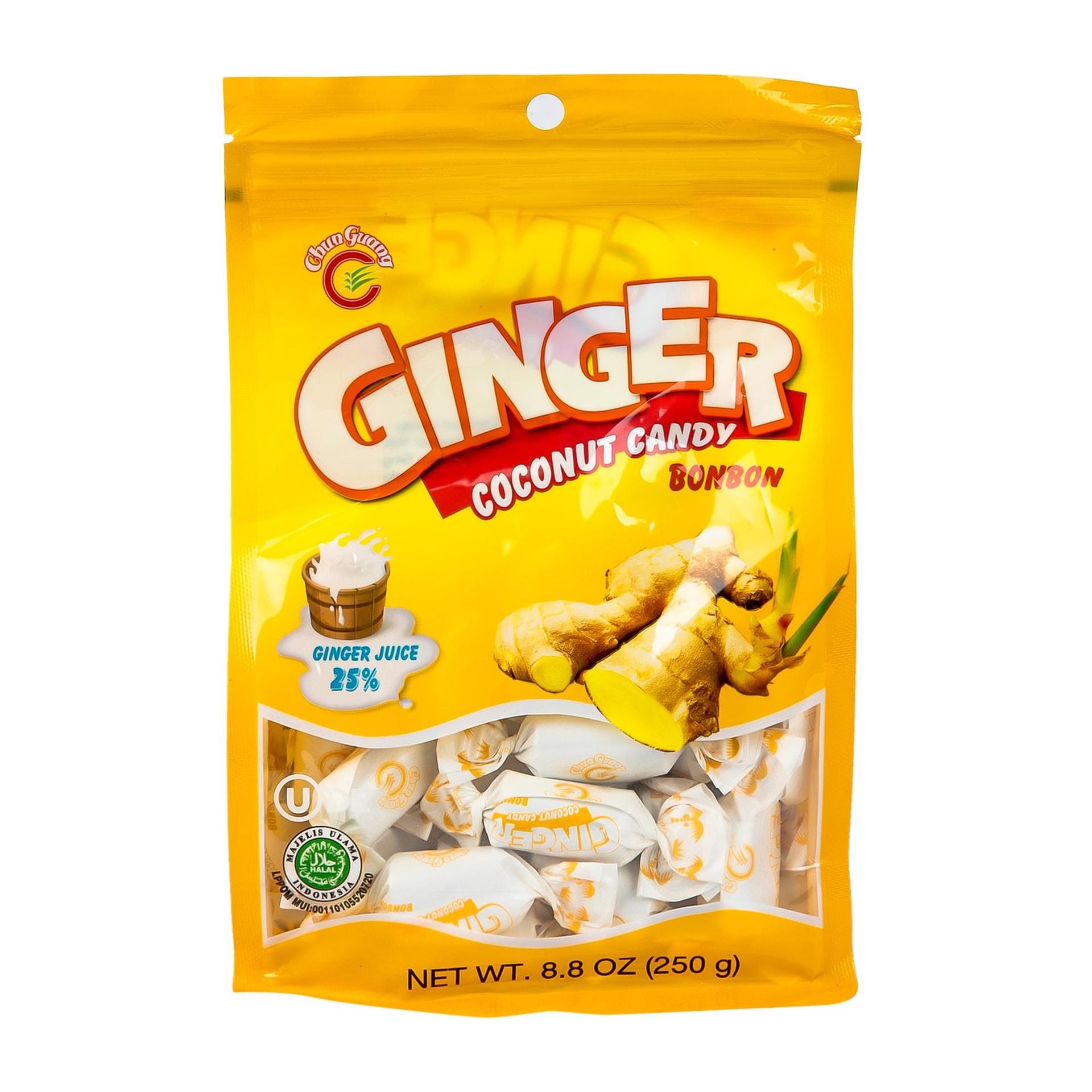 GINGER COCONUT CANDY 250 GM