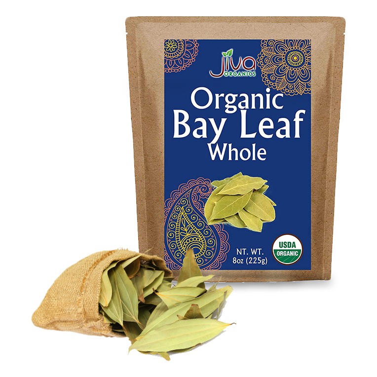 JIVA ORGANIC BAY LEAF WHOLE 2 LBS